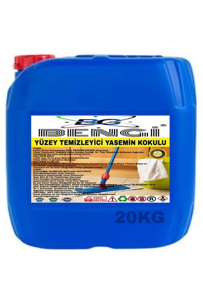 YÜZEY TEMİZLEYİCİ   YASEMİN  KOKULU 20 KG ürün görseli 1