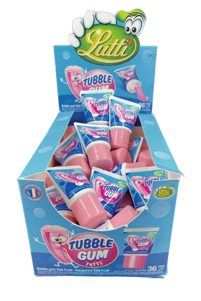 Zaini Lutti Tubble Gum Tutti İthal Sakız X 4 Avantaj Paket ürün görseli 1