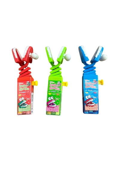 Unibon Chatty Chomper Pez Şekerli Oyuncak 3 Adet ürün görseli 1
