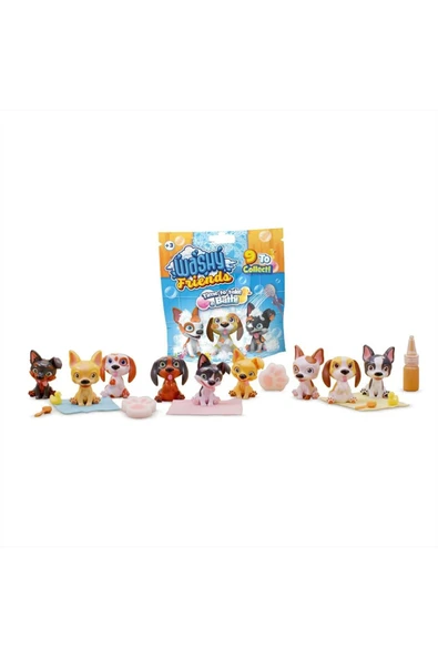 Unibon Washy Friends Aç Yıka Biriktir Köpek Figürleri 1 Adet ürün görseli 1