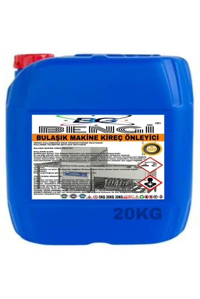Bulaşık Makine Kireç Önleyici 20kg ürün görseli 1
