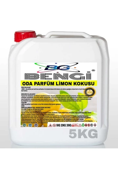 Oda Parfüm Limon Kokulu 5kg ürün görseli 1