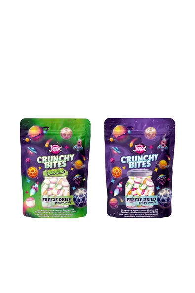 JOX Crunchy Deneme Paketi – 1 Meyveli + 1 Ekşi ürün görseli 1