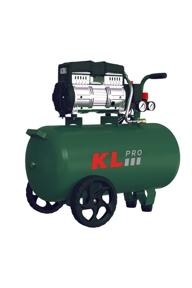KLK50SH 8 Bar 50 Litre 2Hp Sessiz ve Yağsız Hava Kompresörü ürün görseli 1