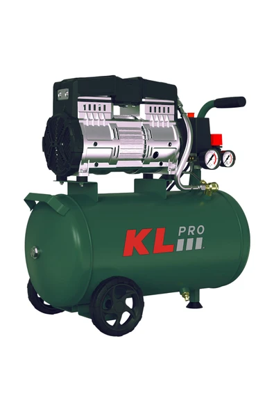 KLK25SH 8 Bar 24 Litre 2Hp Sessiz ve Yağsız Hava Kompresörü ürün görseli 1