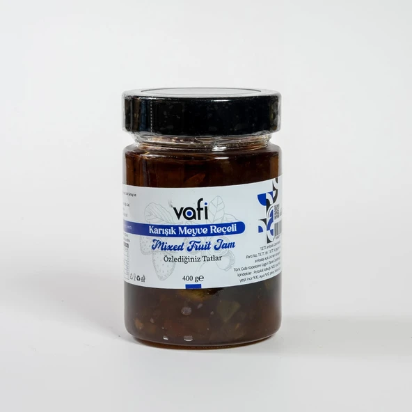 Vafi Reçel Serisi Karışık Meyve Reçeli 400 gr  1 ADET ürün görseli 1