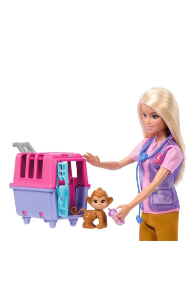 Barbie Veteriner Mini Oyun Seti Hrg50 - Resim 3