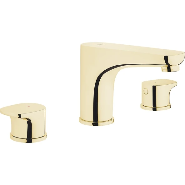 Artema X-Line A4250423 Lavabo Bataryası 3 Delikli Lavabolar Için ürün görseli 1