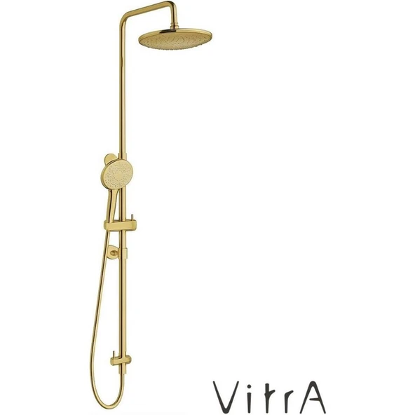 VitrA Bliss Round Duş Kolonu, Altın ürün görseli 1