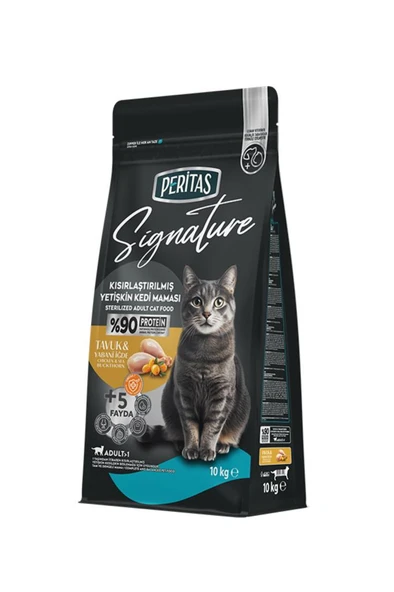 PERİTAS PERİTAS Signature Tavuklu Kısırlaştırılmış Kedi 10 kg ürün görseli 1