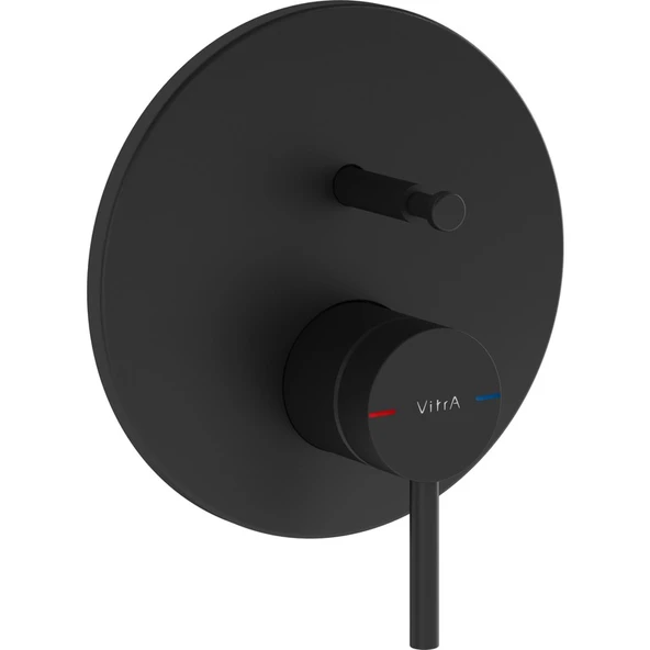 VitrA Origin A4262036 Ankastre Banyo Bataryası, Sıva Üstü, Mat Siyah ürün görseli 1