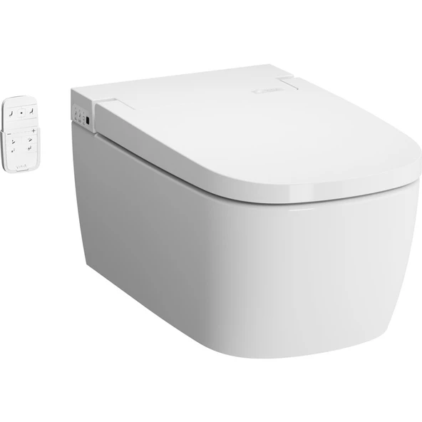 VitrA V-Care Basic 5674B003-6193 Akıllı Klozet, 60 cm, Beyaz ürün görseli 1