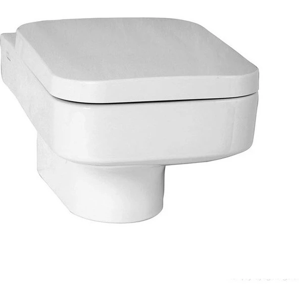 VitrA Water Jewels 54 cm Beyaz Rim-Ex Asma Klozet(Taharet Deliksiz Avrupa Modeli-Kapak Dahildir ) ürün görseli 1