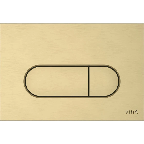 VitrA Root Round 740-2225 Kumanda Paneli, Fırçalı Altın ürün görseli 1