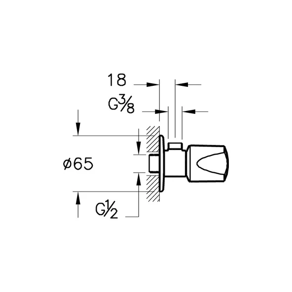 Artema A45206 Ara Musluk, Krom - Resim 2