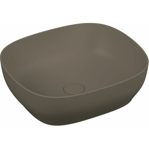 VitrA Outline 5994B450-0016 Kare Lavabo, 48 Cm, Mat Vizon ürün görseli 1