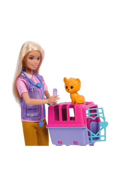 Barbie Veteriner Mini Oyun Seti Hrg50 - Resim 7