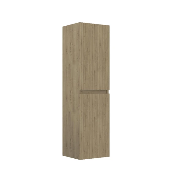 Orka Lentia 40 cm Meşe Banyo Çamaşır Boy Dolabı ürün görseli 1