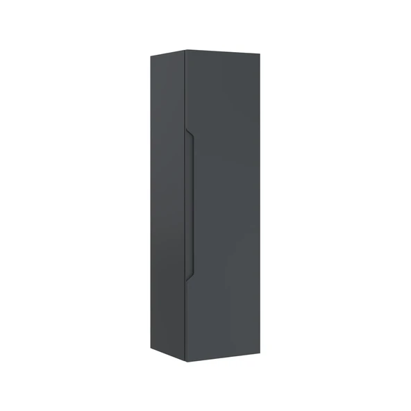 Orka Messina 40 cm Mat Antrasit Banyo Çamaşır Boy Dolabı ürün görseli 1