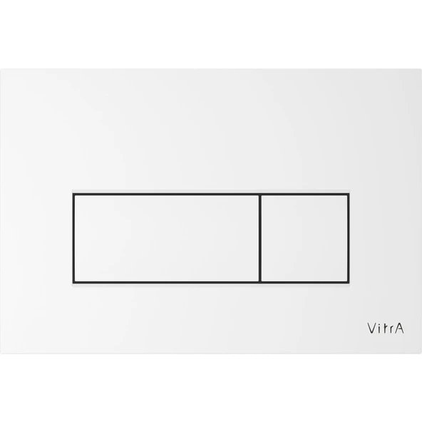 Artema VitrA Root Square 740-2300 Kumanda Paneli, Parlak Beyaz ürün görseli 1
