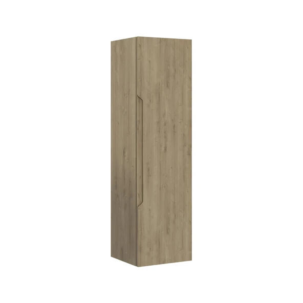 Orka Messina 40 cm Meşe Banyo Çamaşır Boy Dolabı ürün görseli 1