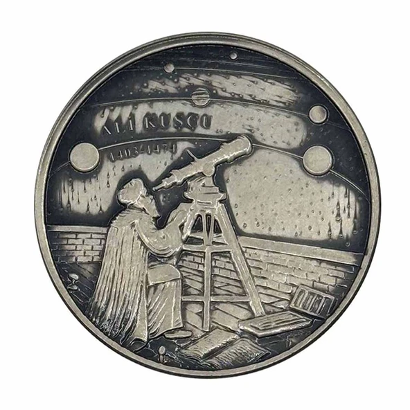 AgaKulche Ali Kuşçu Okside Gümüş Sikke Coin ürün görseli 1