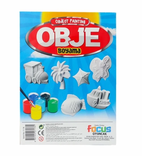Elvin Toys Seramik Obje Boyama Seti ürün görseli 1
