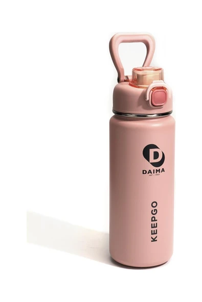 Daima Keep Go Termos Pembe 750 Ml - Resim 2