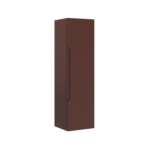 Orka Messina 40 cm Tuscan Kırmızı Banyo Çamaşır Boy Dolabı ürün görseli 1