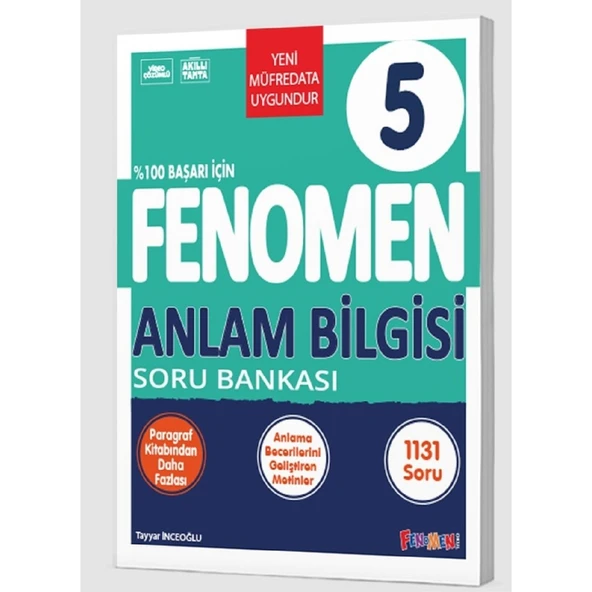 5. Sınıf Anlam Bilgisi Fenomen Soru Bankası Fenomen Okul Yayınları ürün görseli 1