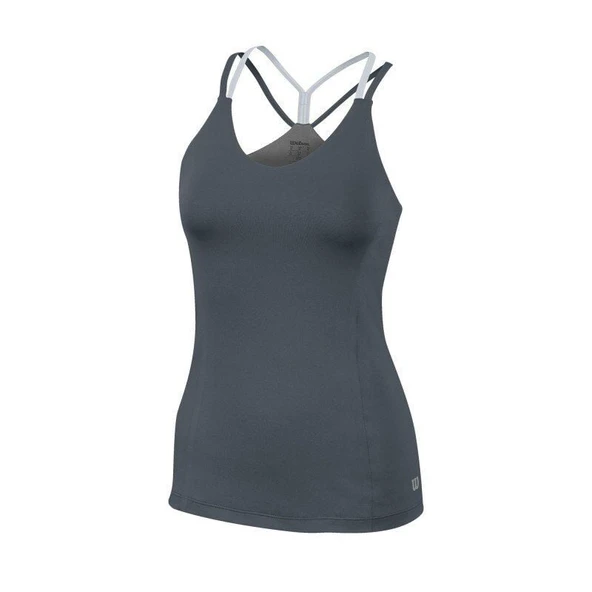Wilson Tank Star Double Strap Füme Kadın Tenis Atlet WRA726409 ürün görseli 1