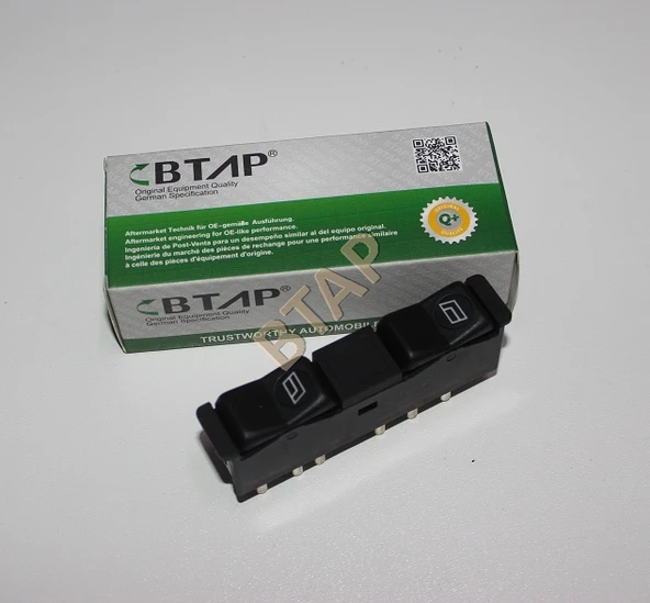 BTAP MERCEDES C123 C201 CAM DÜĞMESİ ÖN ARKA SOL 0008208110 ürün görseli 1