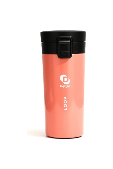 Daima Loop Bardak Termos Pembe 380 Ml - Resim 3