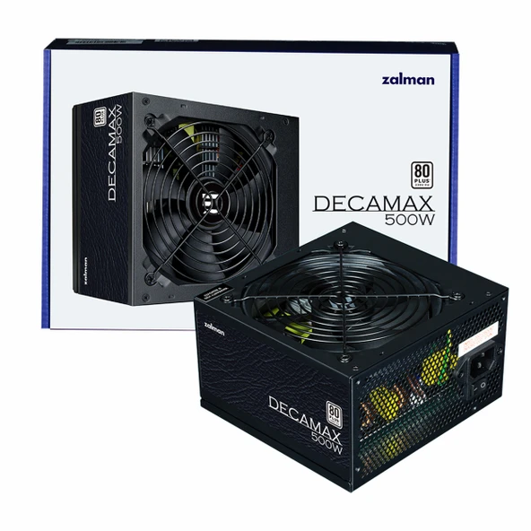 Zalman DecaMax ZM500-LX3 500W 80+ Güç Kaynağı ürün görseli 1