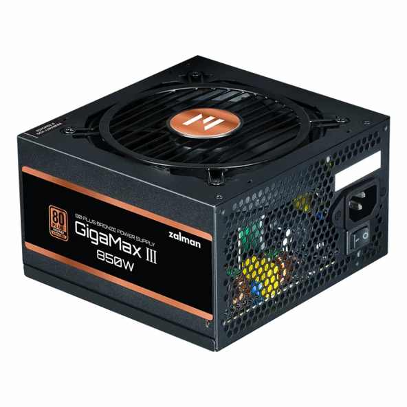 Zalman GigaMax III ZM850-GV3 850W 80+ Bronz Yarı Modüler Güç Kaynağı ürün görseli 1