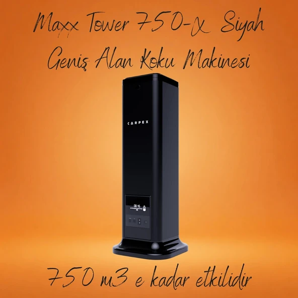Carpex Maxx Tower 750-X Siyah Koku Makinesi ürün görseli 1