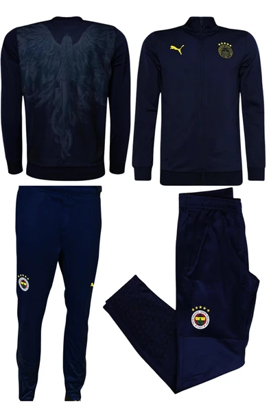 FENERBAHÇE ORJİNAL LİSANSLI LACİVERT TAKIM ÖZEL SWEAT ürün görseli 1