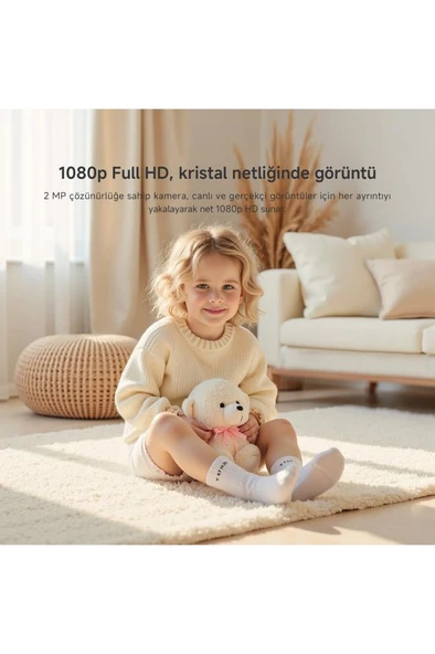 XİAOMİ SMART CAMERA C201 WHİTE - Resim 5