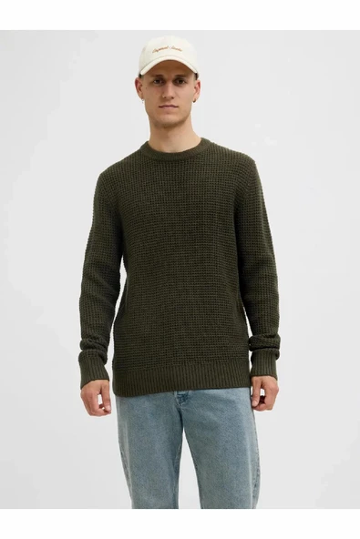 Jack Jones Global Regular Fit Erkek Kazak 12287594 ürün görseli 1