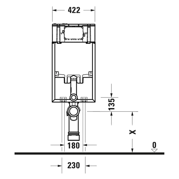 Duravit DuraSystem Gömme Rezervuar WD1030000000 - Resim 2