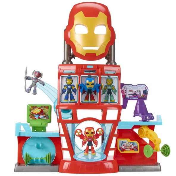 Marvel Sesli ve Işıklı Marvel Iron Man ve Arkadaşları Oyun Seti G1259 ürün görseli 1