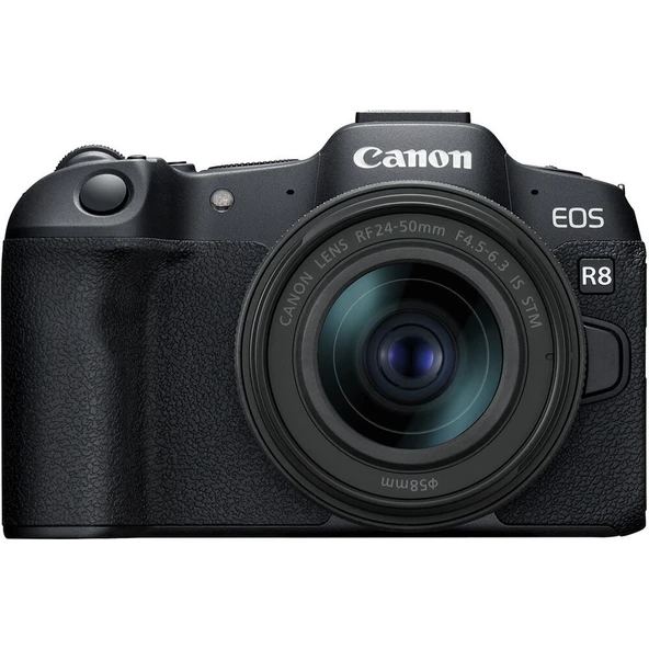 Canon EOS R8 + RF 24-50mm f/4.5-6.3 IS STM Lens Kit "Resmi Distribütör Garantili" ürün görseli 1