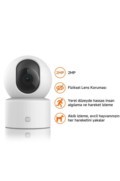 XİAOMİ SMART CAMERA C201 WHİTE ürün görseli 1