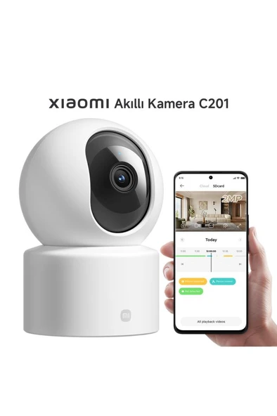 XİAOMİ SMART CAMERA C201 WHİTE - Resim 7