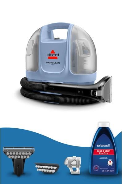 Bissell SpotClean Mini Halı– Koltuk Yıkama ve Leke Çıkarma Makinesi ürün görseli 1