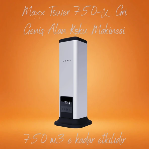 Carpex Maxx Tower 750-X Gri Koku Makinesi ürün görseli 1
