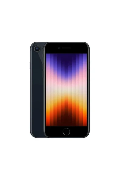 Yenilenmiş iPhone Se 2022 (3.Nesil) 64 GB Siyah Cep Telefonu (12 Ay Garantili) - A Kalite ürün görseli 1
