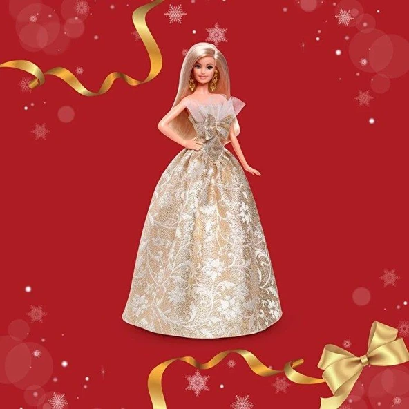 Barbie 2025 Mutlu Yıllar Bebeği  JBH95 - Resim 10