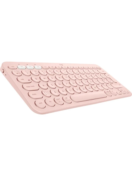 Logitech K380 920-010067 Pembe TKL Q Kablosuz Klavye ürün görseli 1
