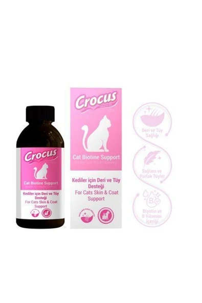 Crocus Kedi Tüy Sağlığı Damlası 100 Ml ürün görseli 1